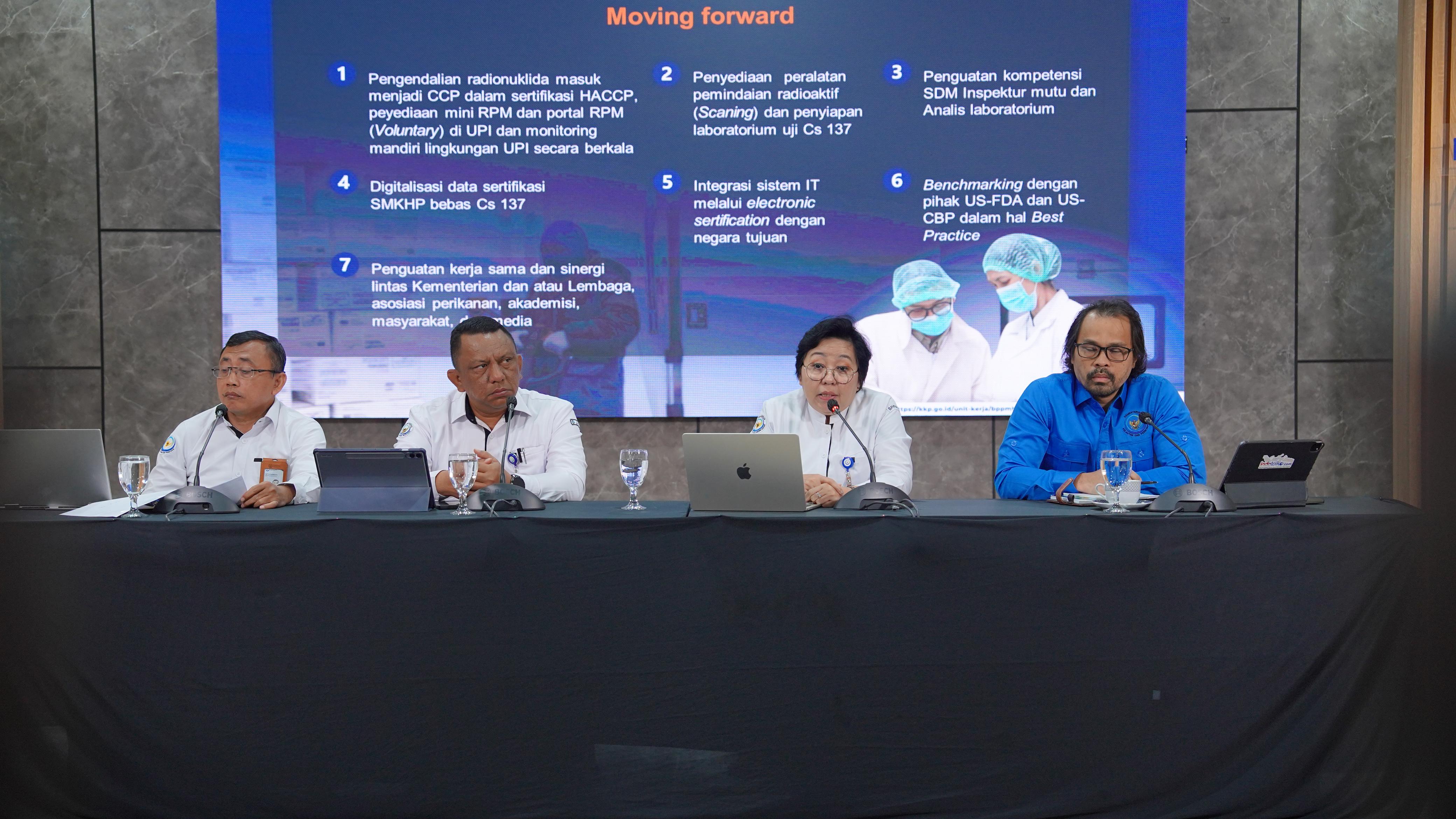 Konferensi Pers Indonesi's Shrimp : Back In Business With The Us