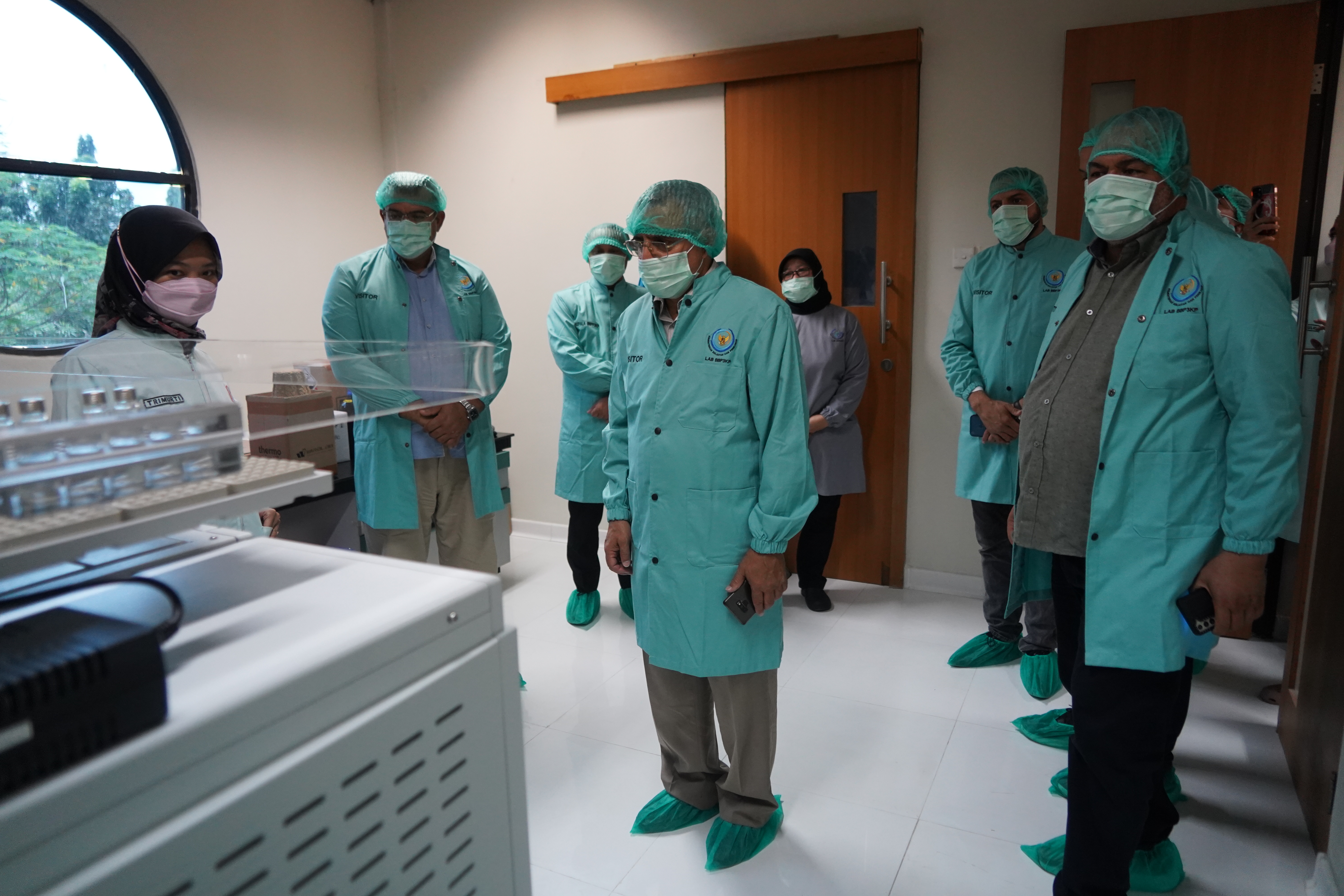 Kunjungan National Committee for The Blue Economy dari Ministry of Economy and Trade of Libya ke kantor BBP3KP