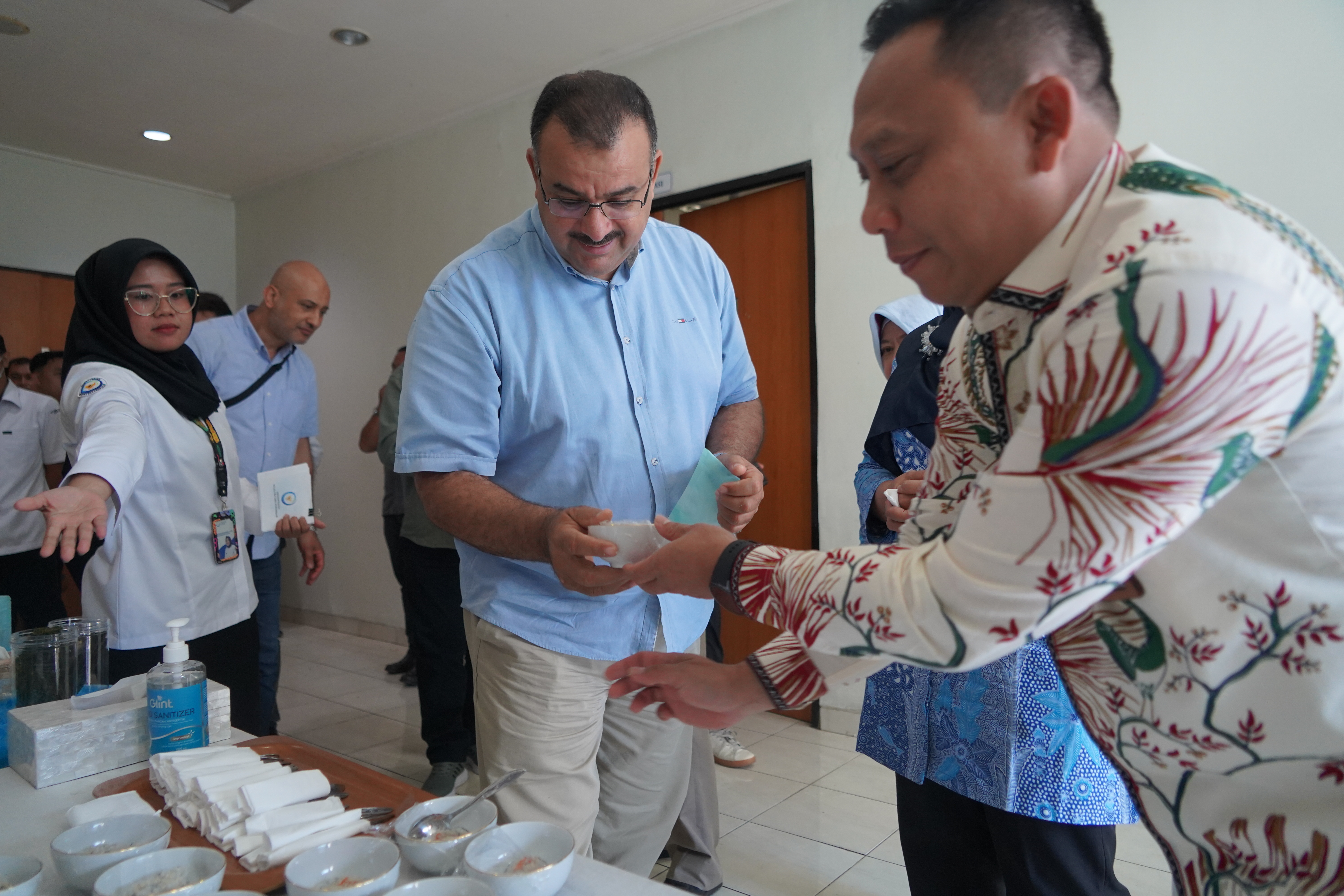 Kunjungan National Committee for The Blue Economy dari Ministry of Economy and Trade of Libya ke kantor BBP3KP