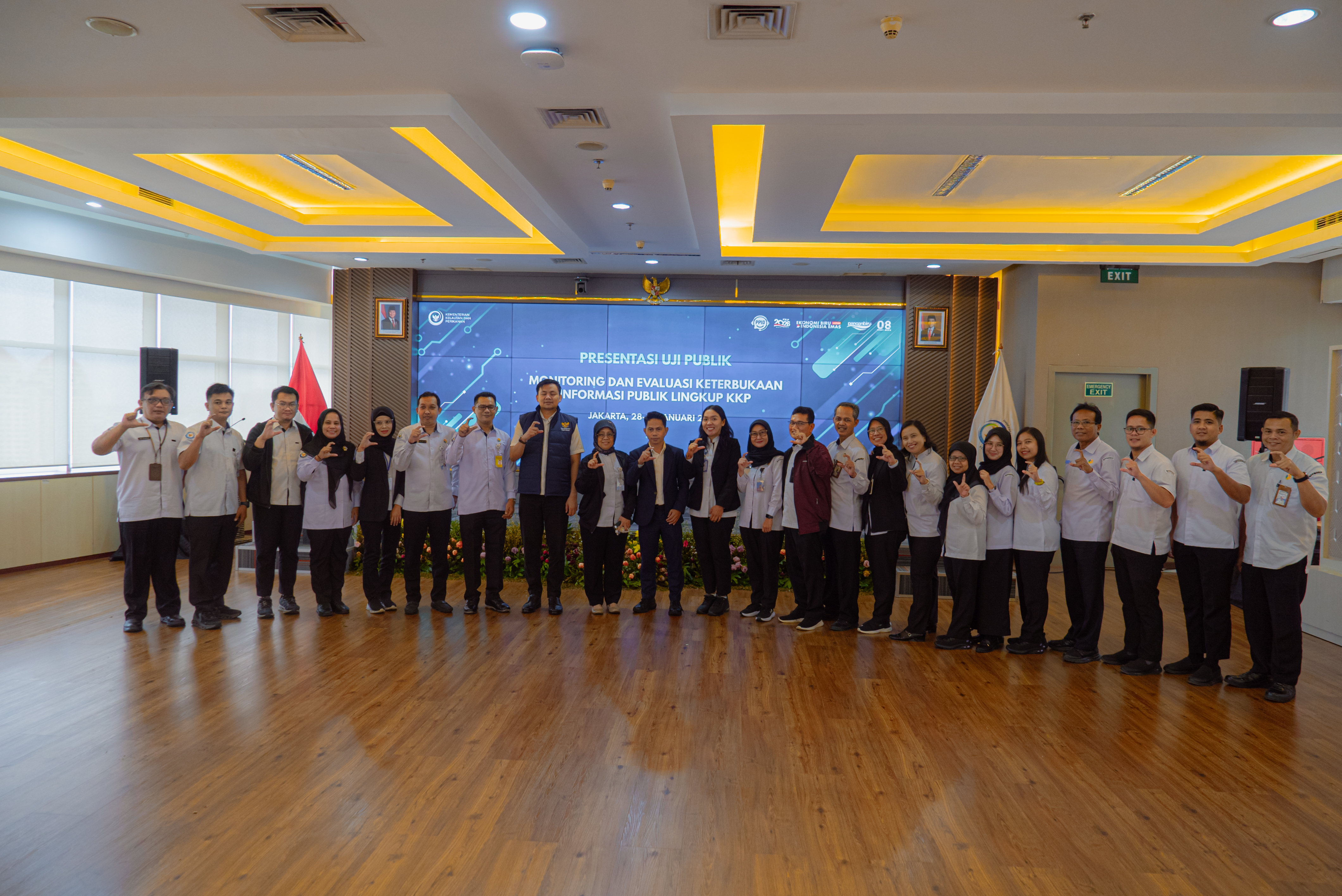 KKP Dalami Praktik Layanan Informasi Publik UPT pada Hari Kedua Uji Publik