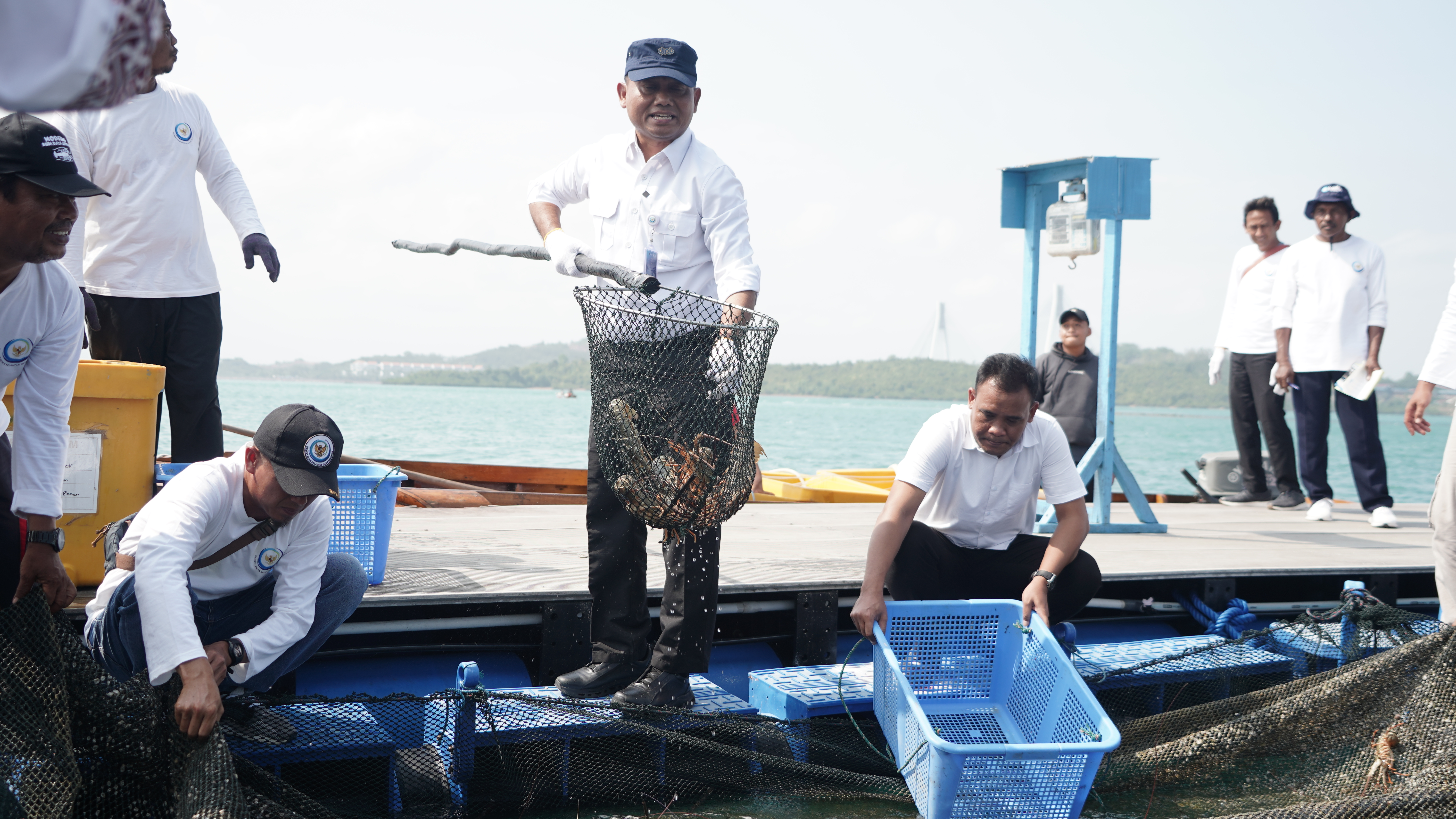Kunjungan Kerja DIrektur Jenderal Perikanan Budi Daya ke BPBL Batam