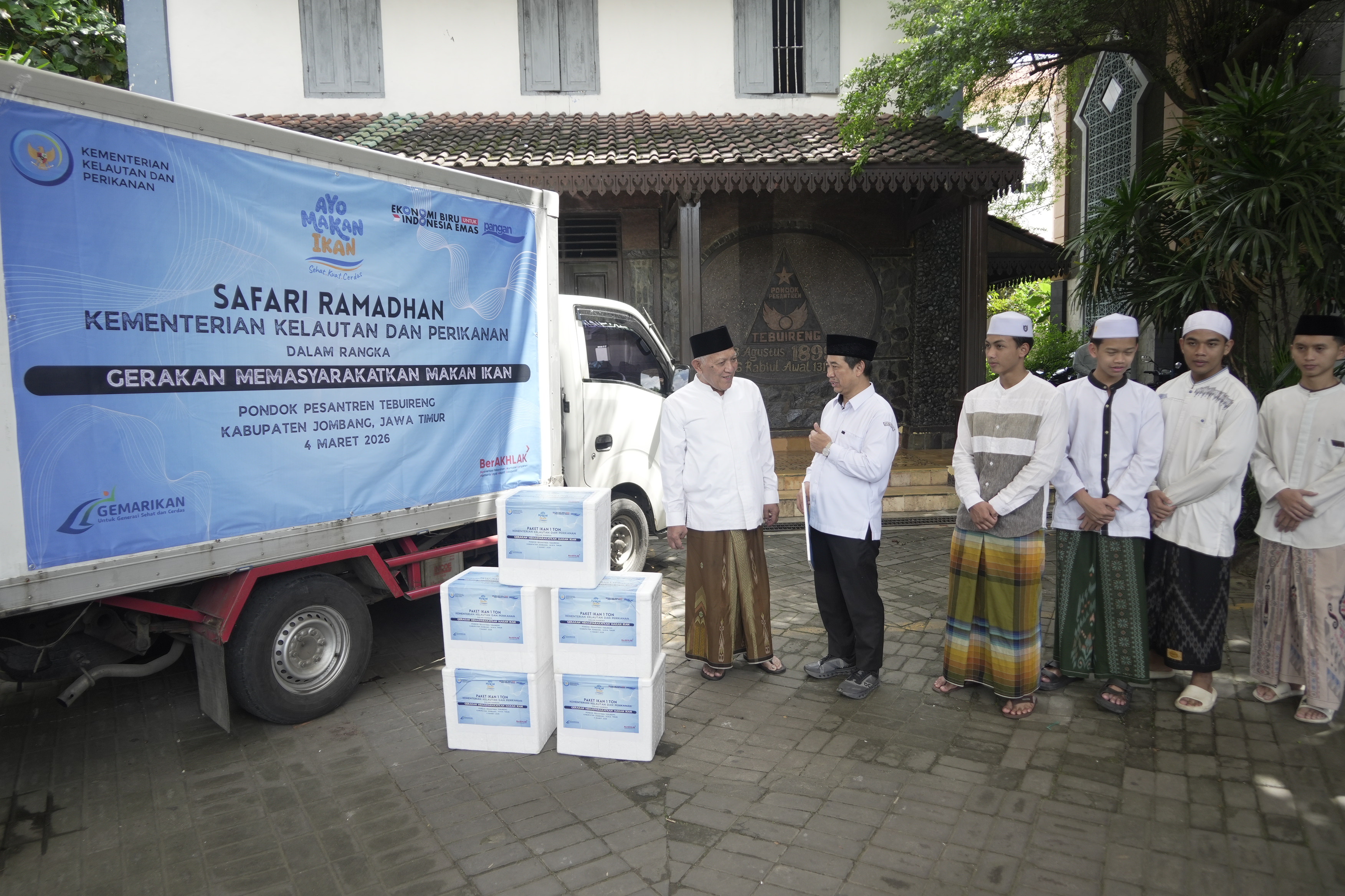 Safari Ramadhan di Ponpes Tebuireng, Kabupaten Jombang