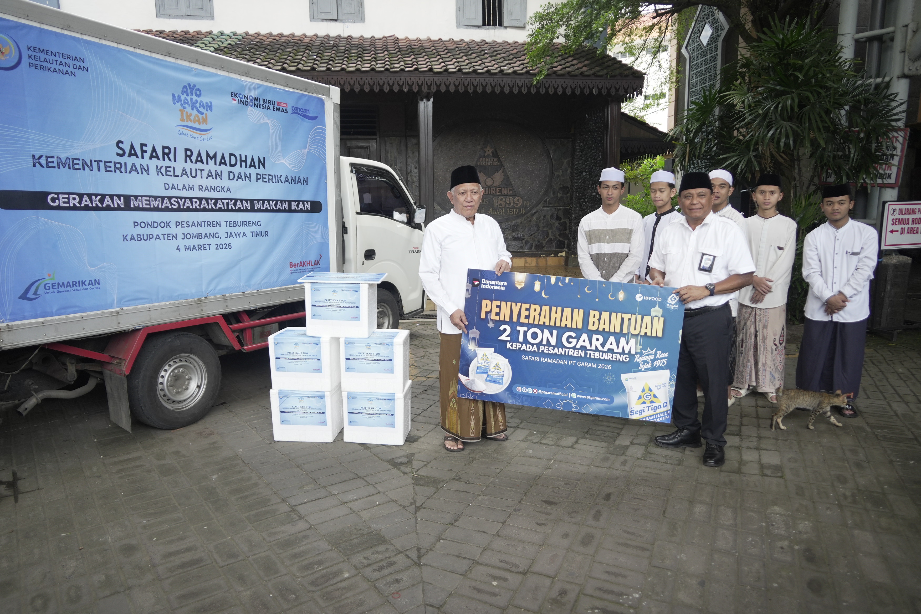 Safari Ramadhan di Ponpes Tebuireng, Kabupaten Jombang
