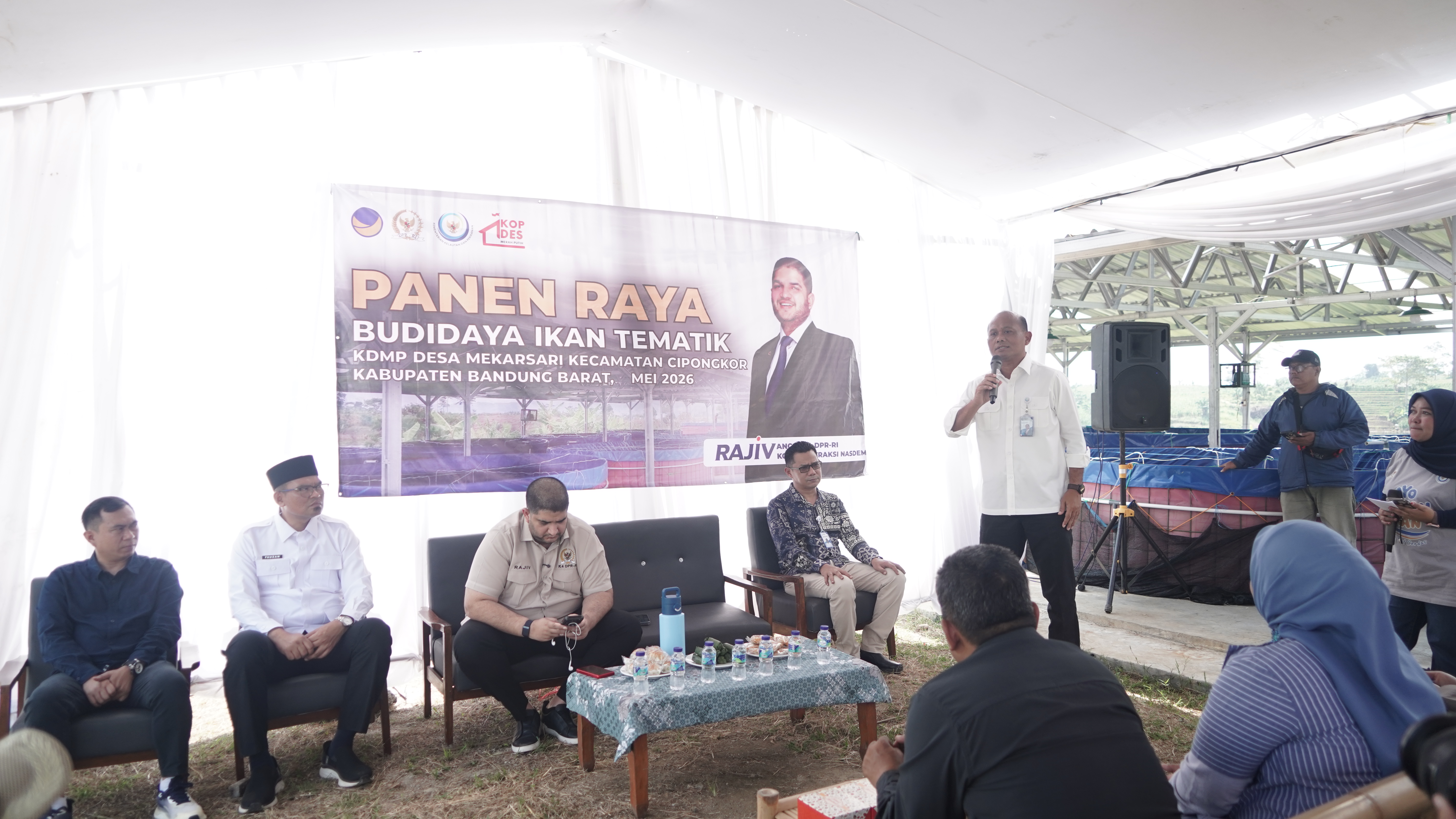 Panen Budidaya Ikan Tematik di Kabupaten Bandung Barat