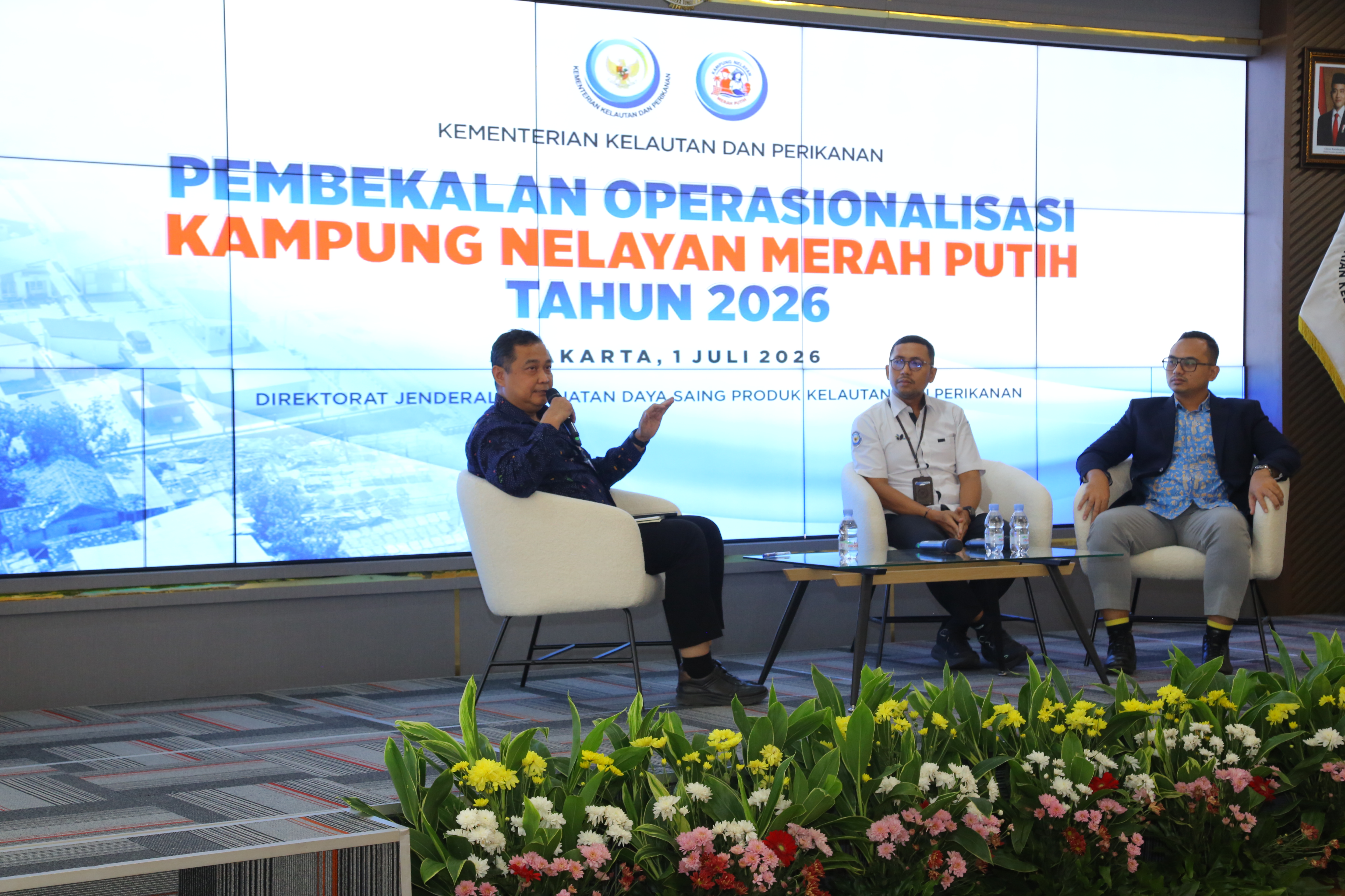 Pembekalan Operasionalisasi Kampung Nelayan Merah Putih Tahun (KNMP) Tahun 2026