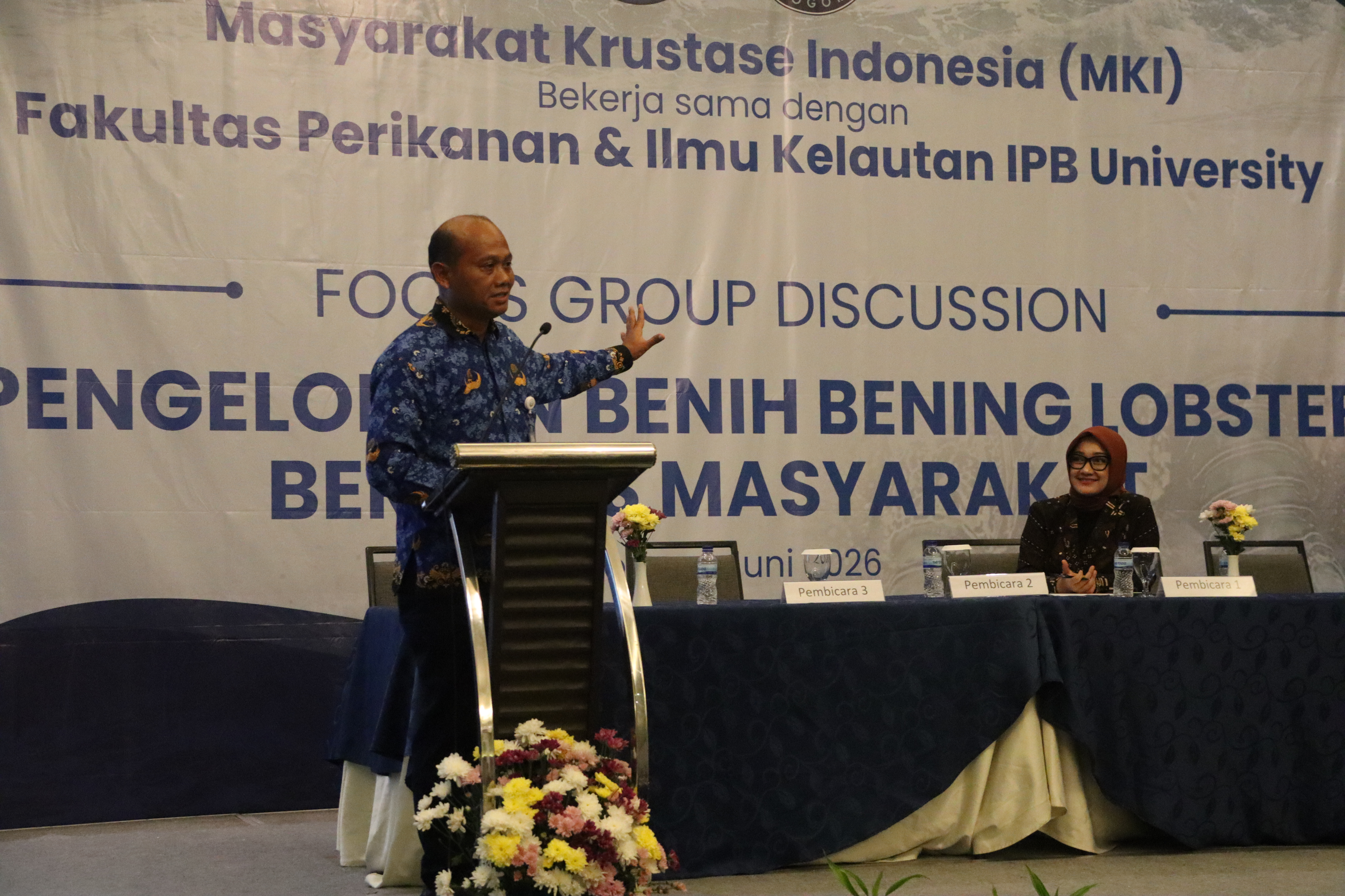 Focus Group Discussion Pengelolaan Benih Bening Lobster Berbasis Masyarakat