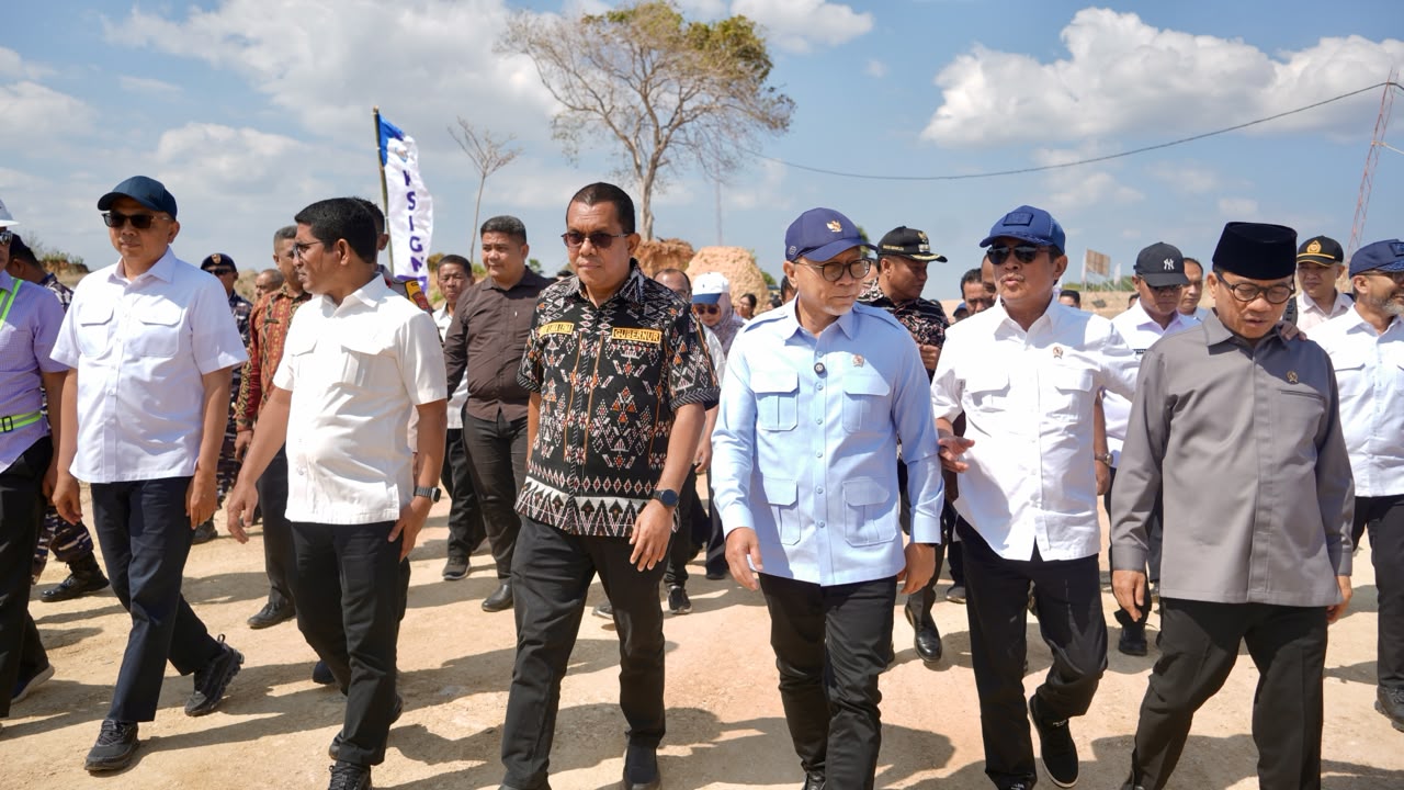 Menko Pangan Tinjau K-SIGN Rote Ndao, Percepat Swasembada Garam Nasional dan Dorong Ekonomi Masyarakat Pesisir