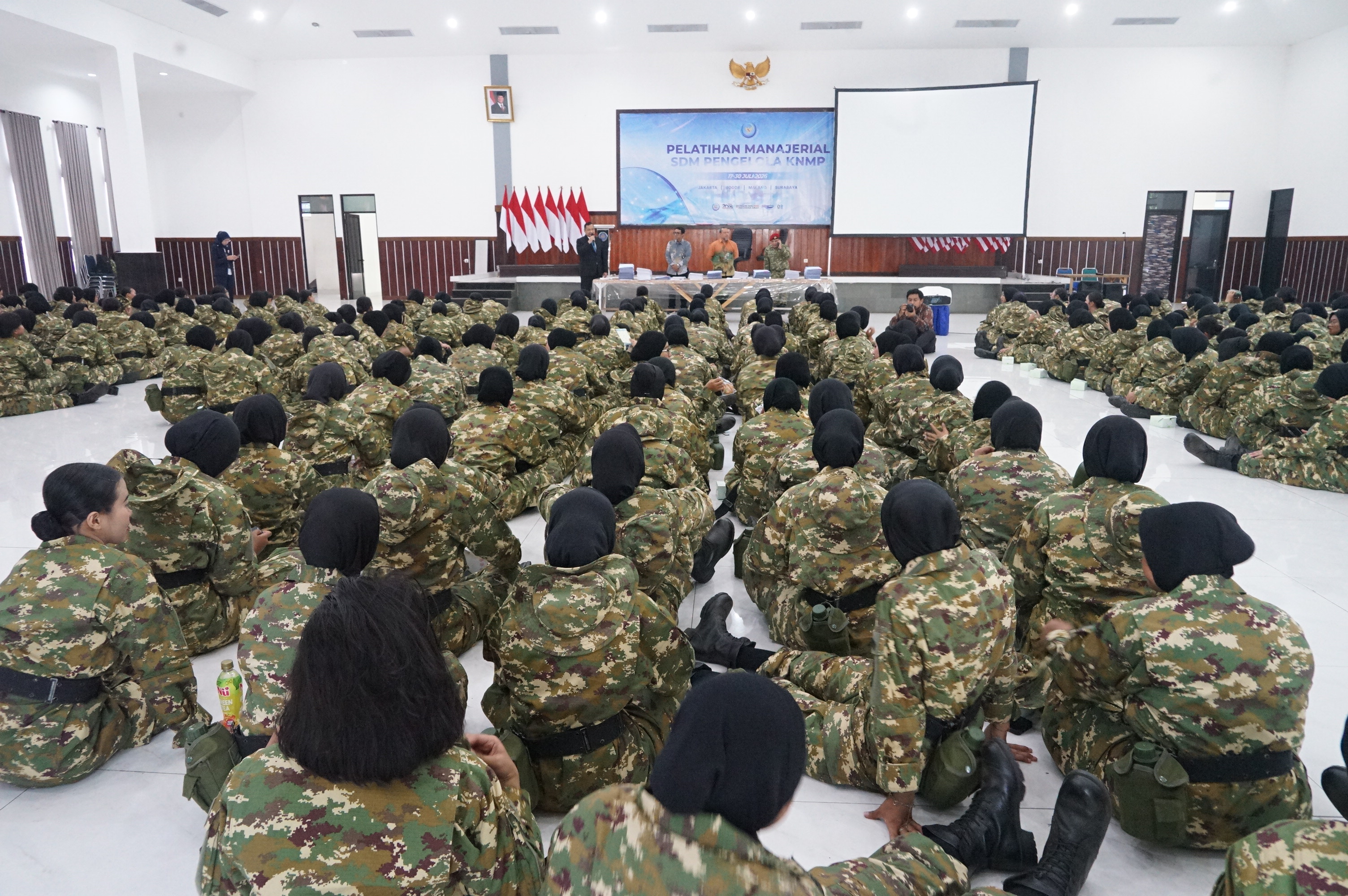 Upacara Penutupan Diklat SPPI KDKMP dan KNMP