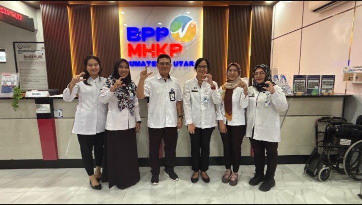 KKP Lakukan Visitasi Keterbukaan Informasi Publik di UPT Sumatera Utara