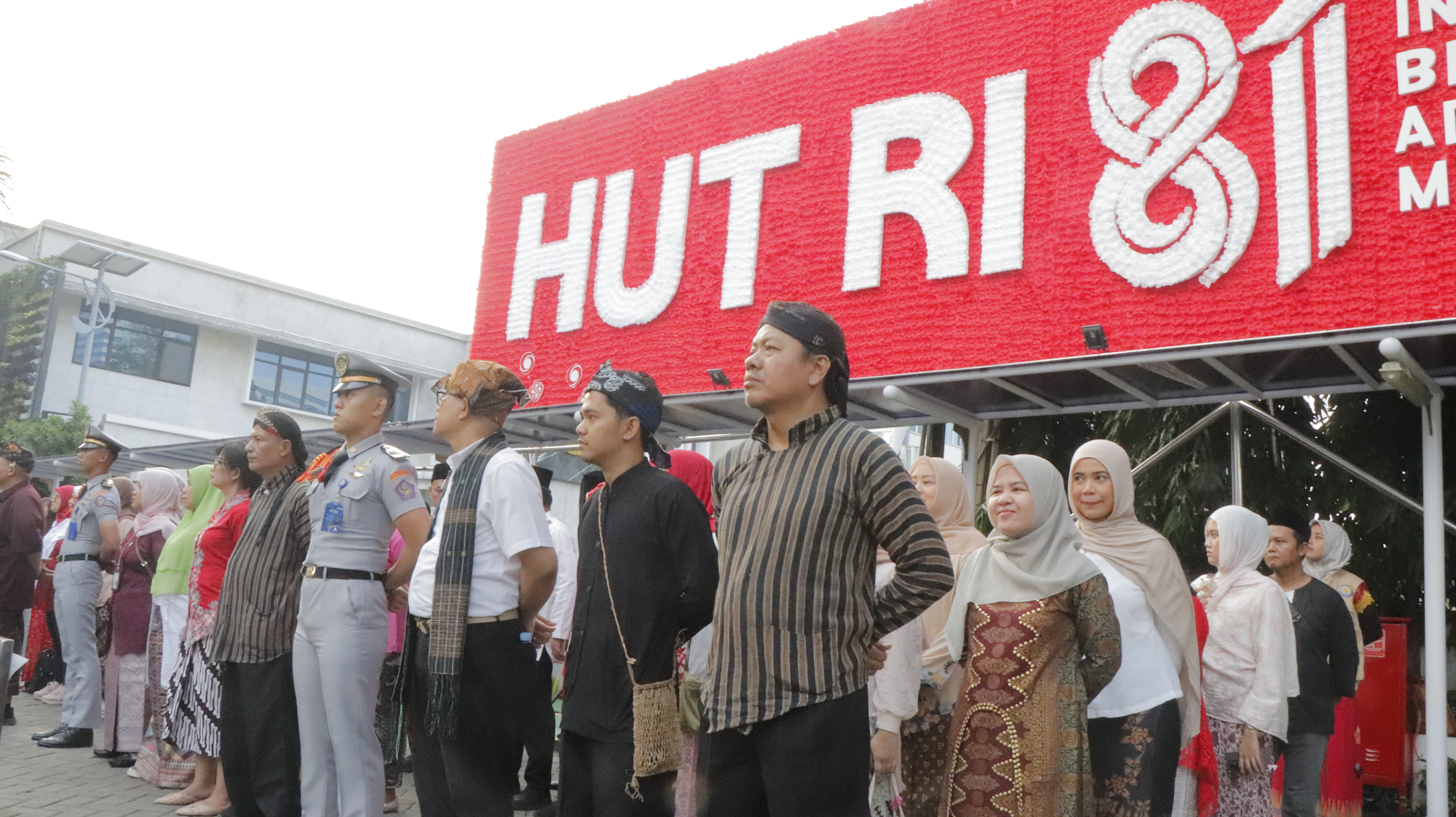 Upacara Peringatan HUT ke-81 Republik Indonesia di Kantor Pusat KKP