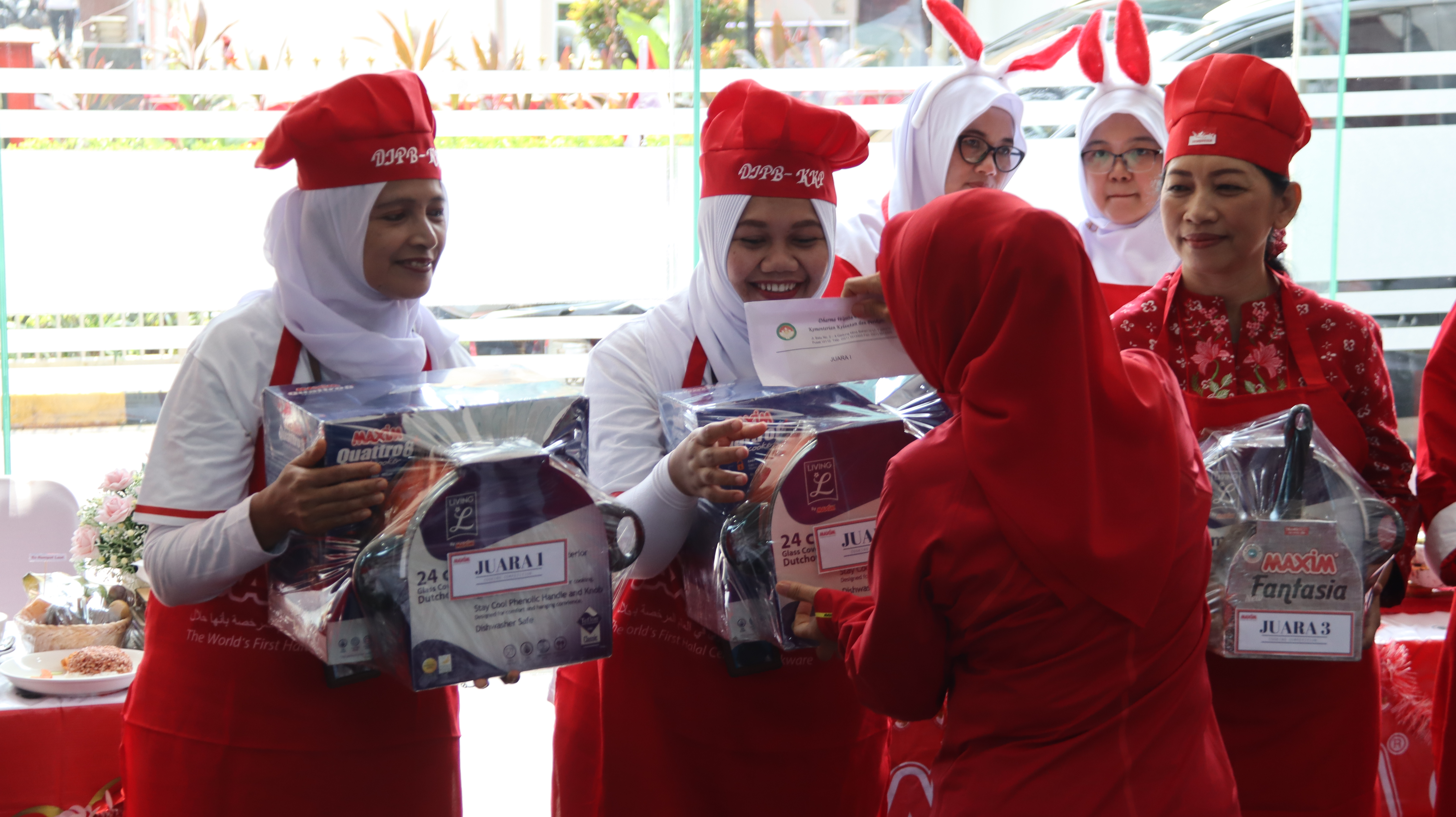 Lomba Memasak dalam rangka Peringatan HUT ke-81 Republik Indonesia