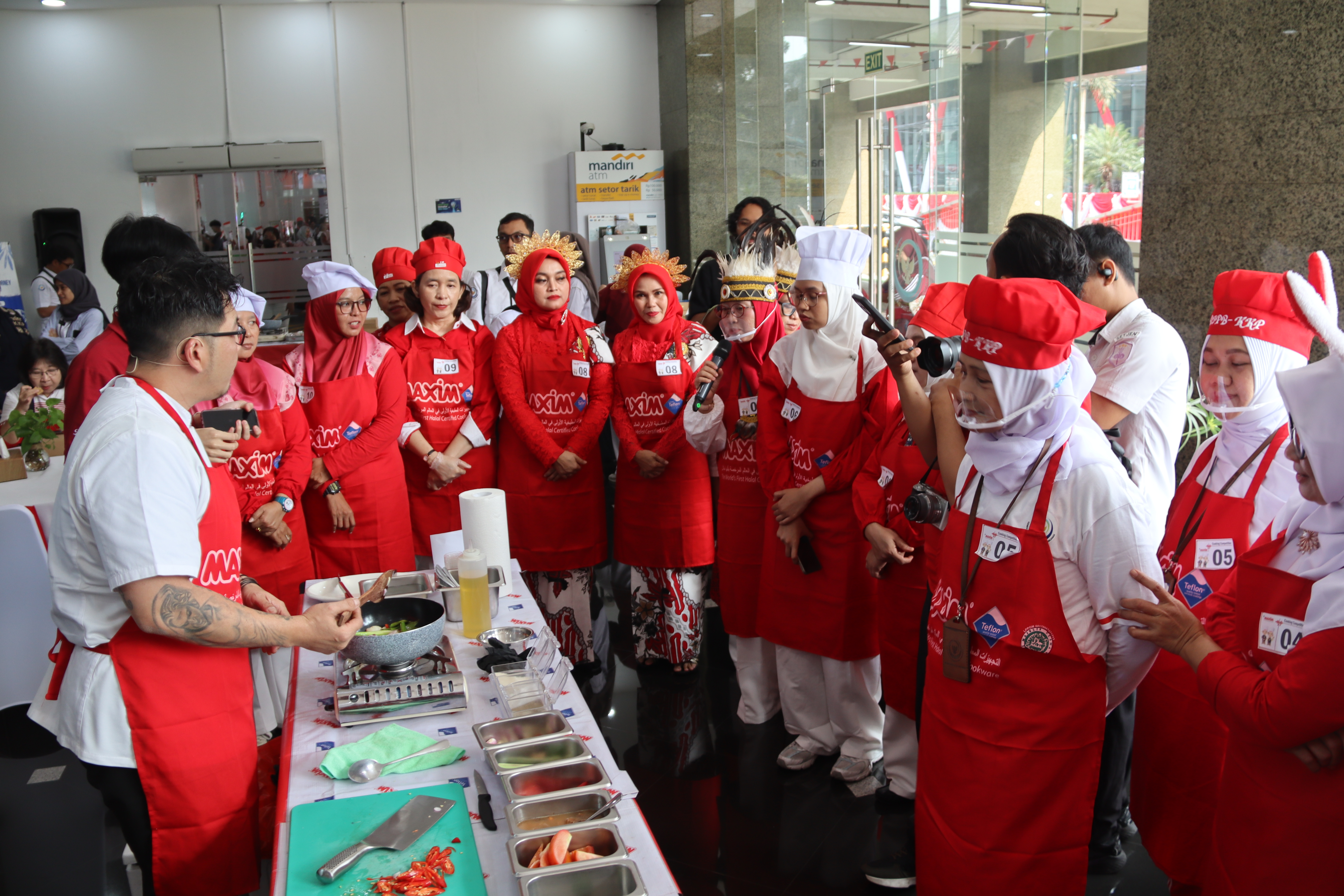 Lomba Memasak dalam rangka Peringatan HUT ke-81 Republik Indonesia