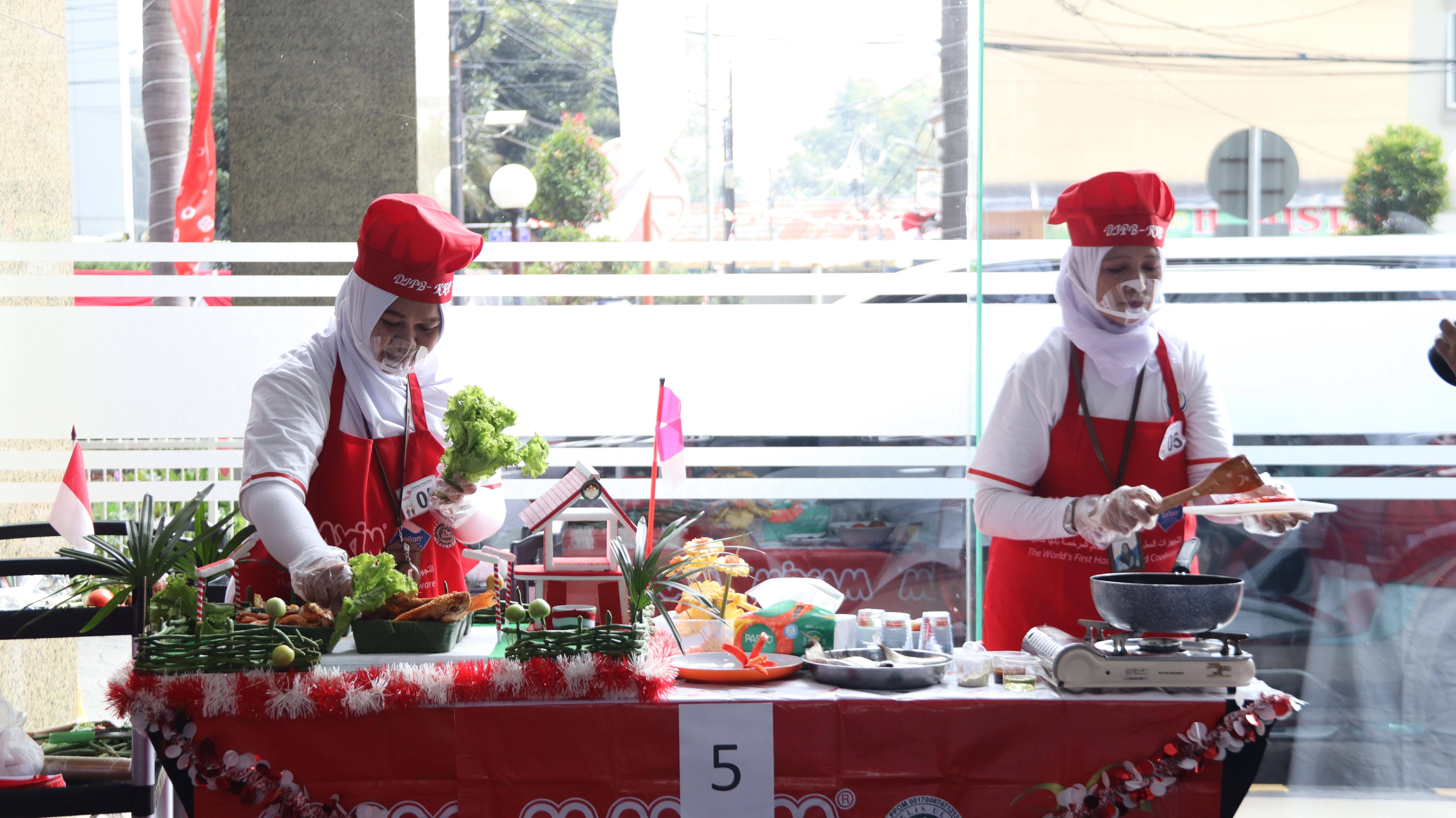 Lomba Memasak dalam rangka Peringatan HUT ke-81 Republik Indonesia