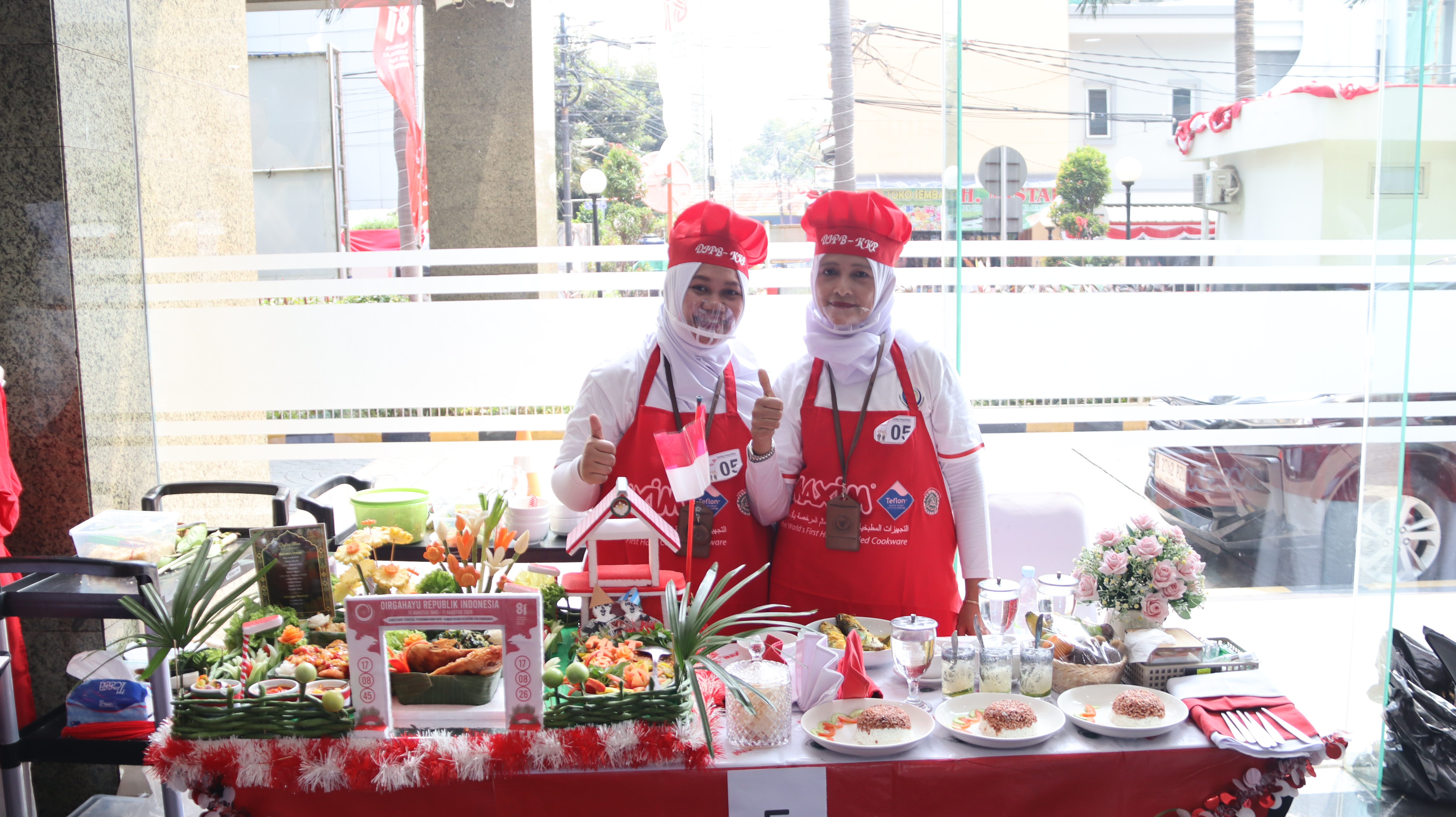 Lomba Memasak dalam rangka Peringatan HUT ke-81 Republik Indonesia