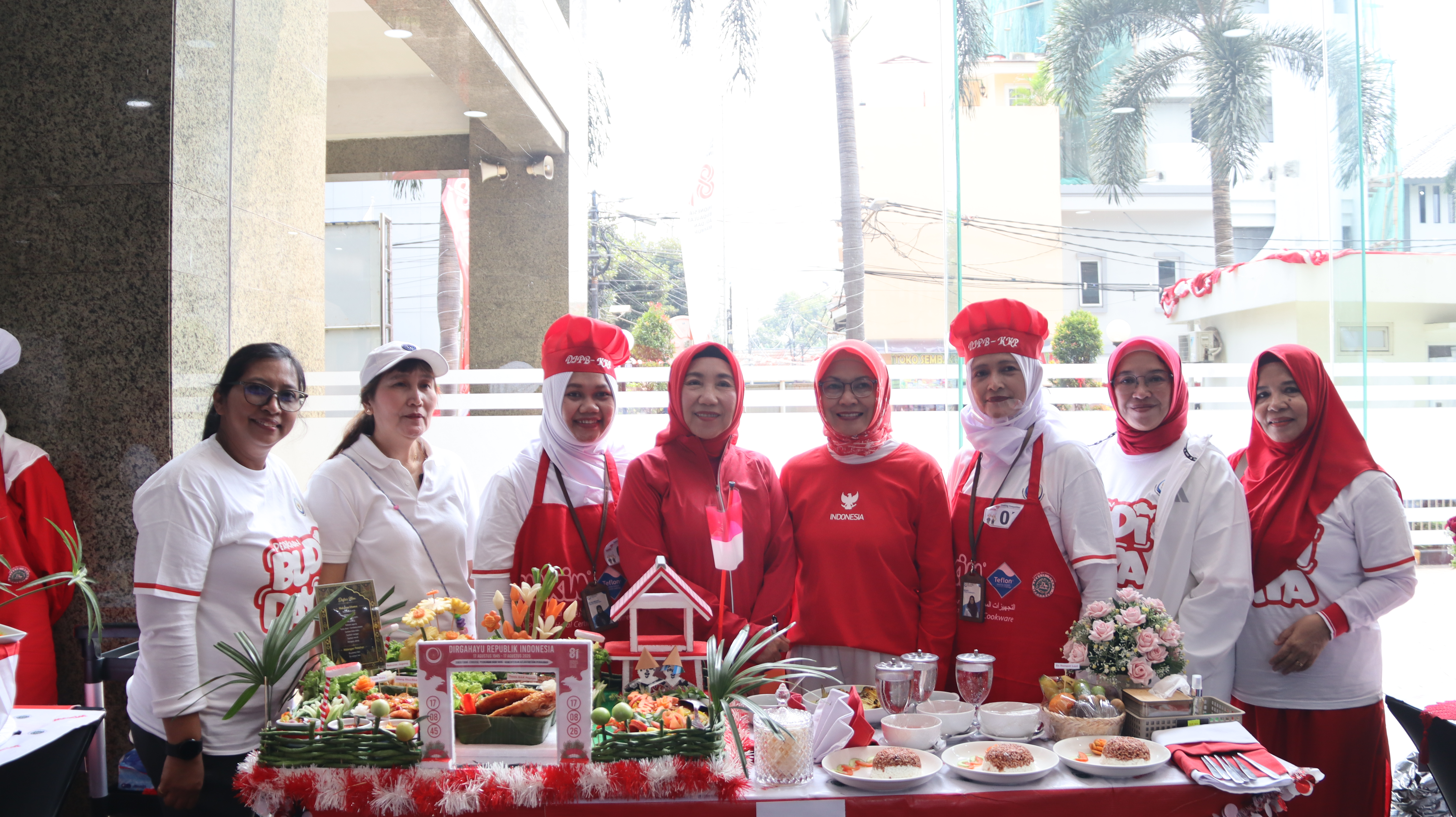 Lomba Memasak dalam rangka Peringatan HUT ke-81 Republik Indonesia