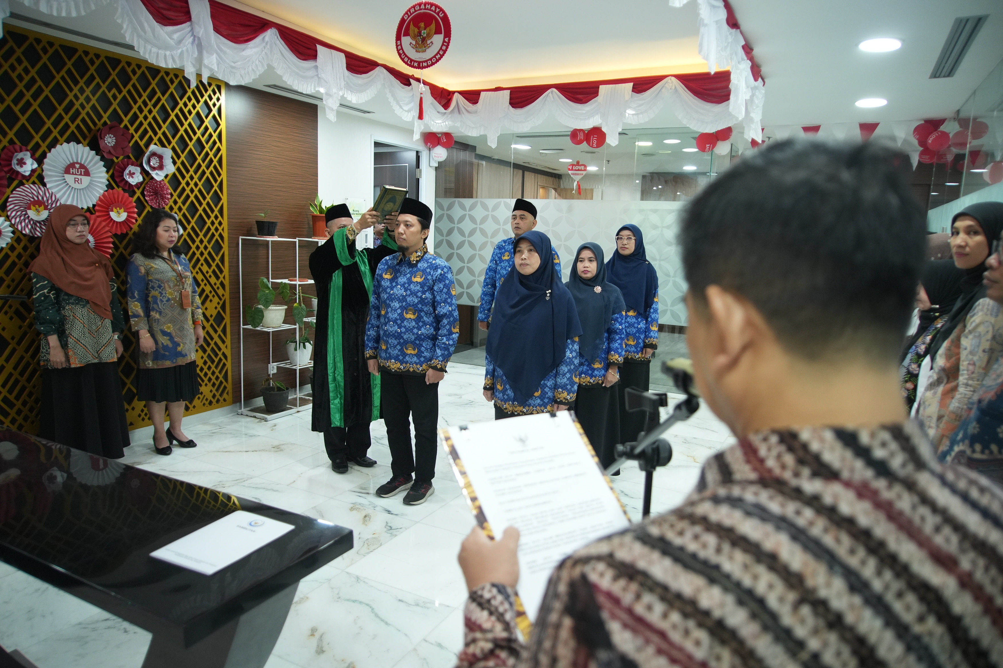 pelantikan dan pengambilan sumpah/janji Jabatan Fungsional