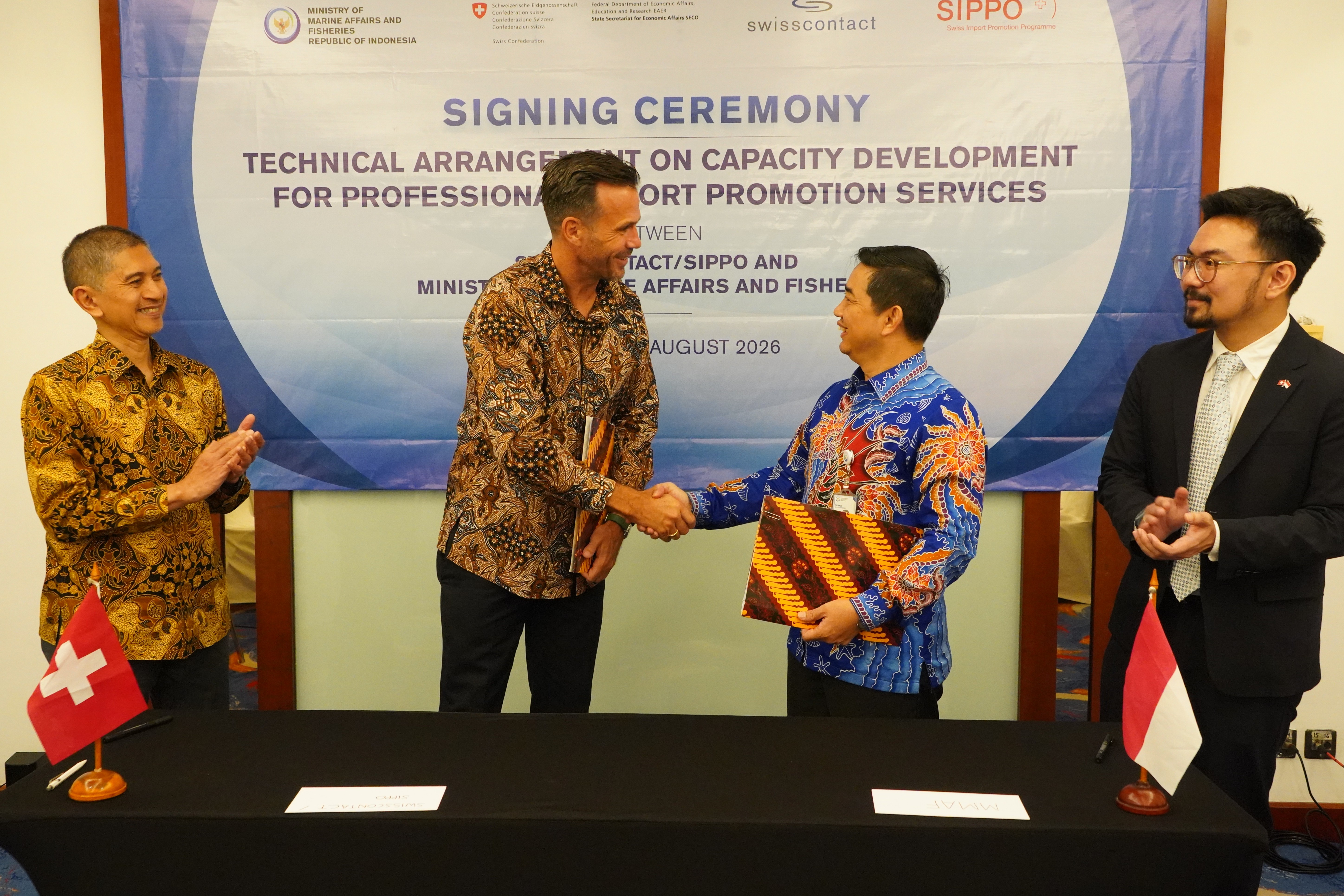 Penandatanganan Technical Arrangement SIPPO dan KKP Phase 3