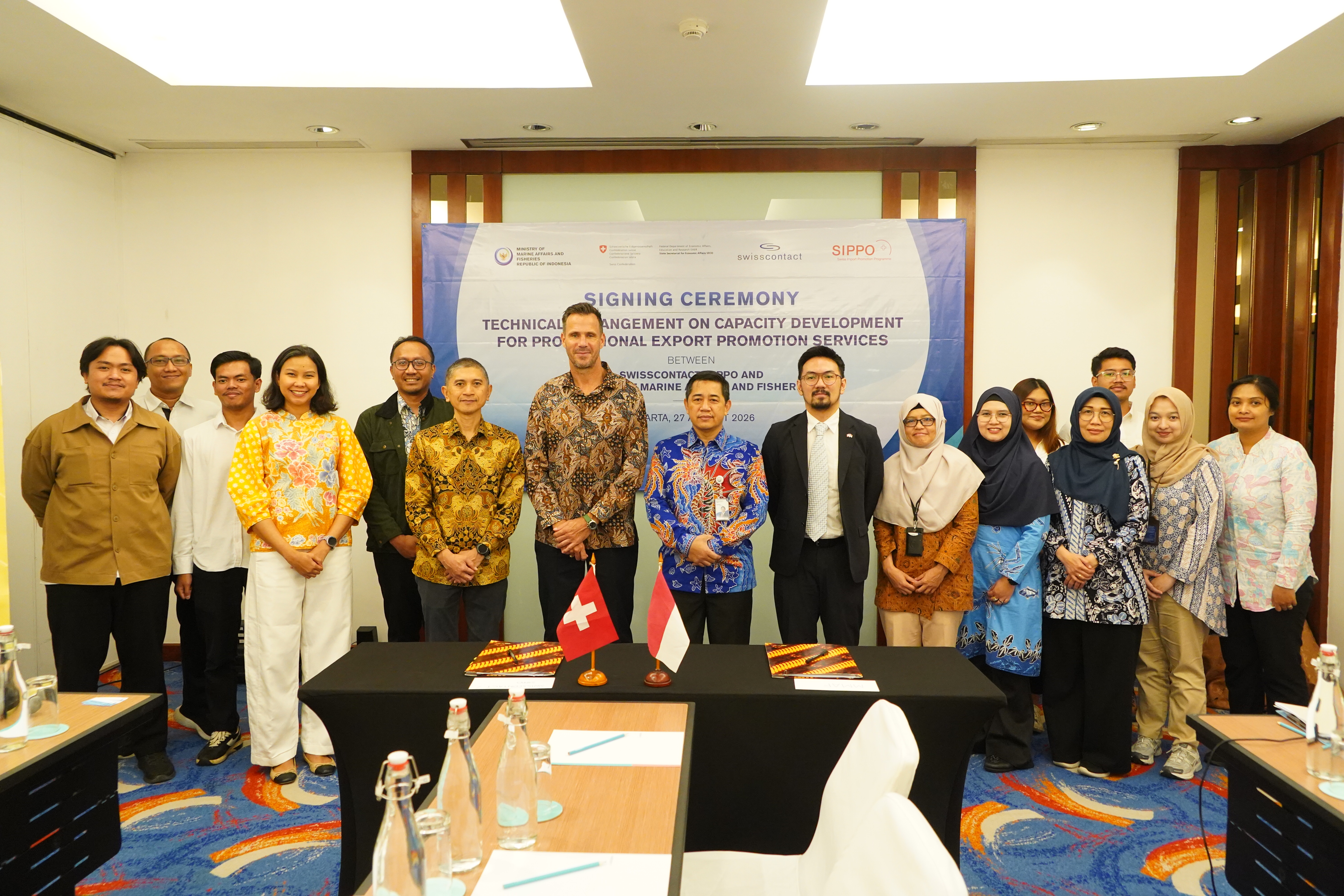 Penandatanganan Technical Arrangement SIPPO dan KKP Phase 3