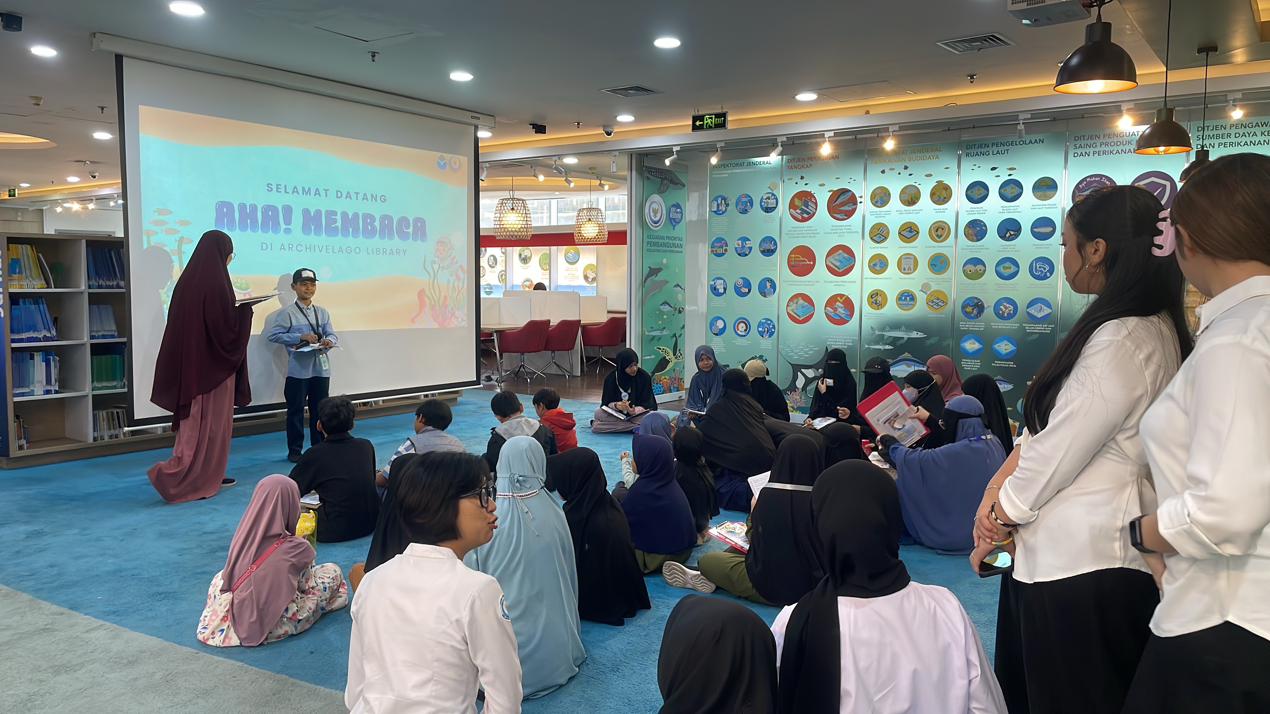 Archivelago Jadi Panggung Literasi Anak Komunitas AHA Membaca