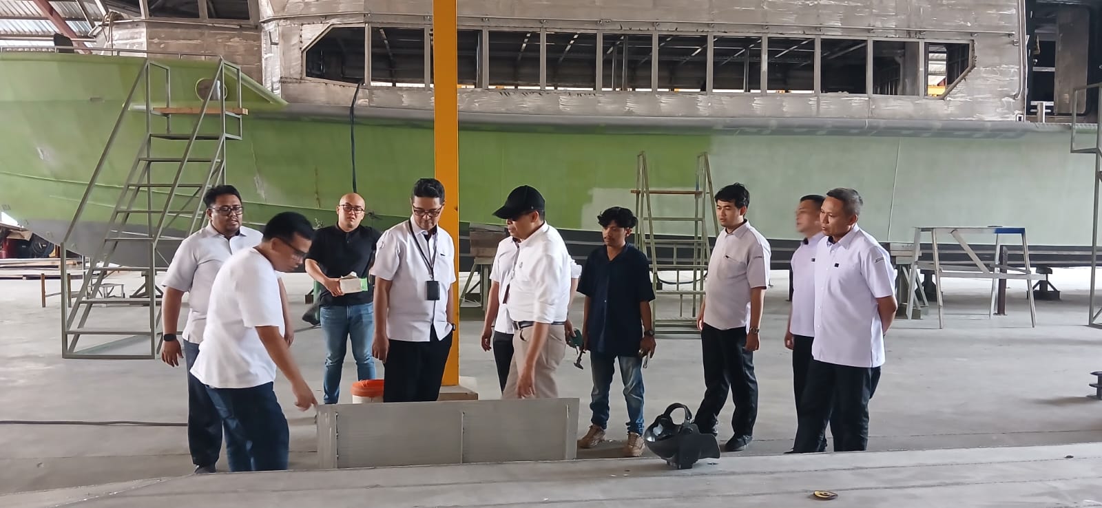Pendampingan Pengadaan Sarana Pemantauan Konservasi Perairan oleh Inspektorat I, Itjen KKP