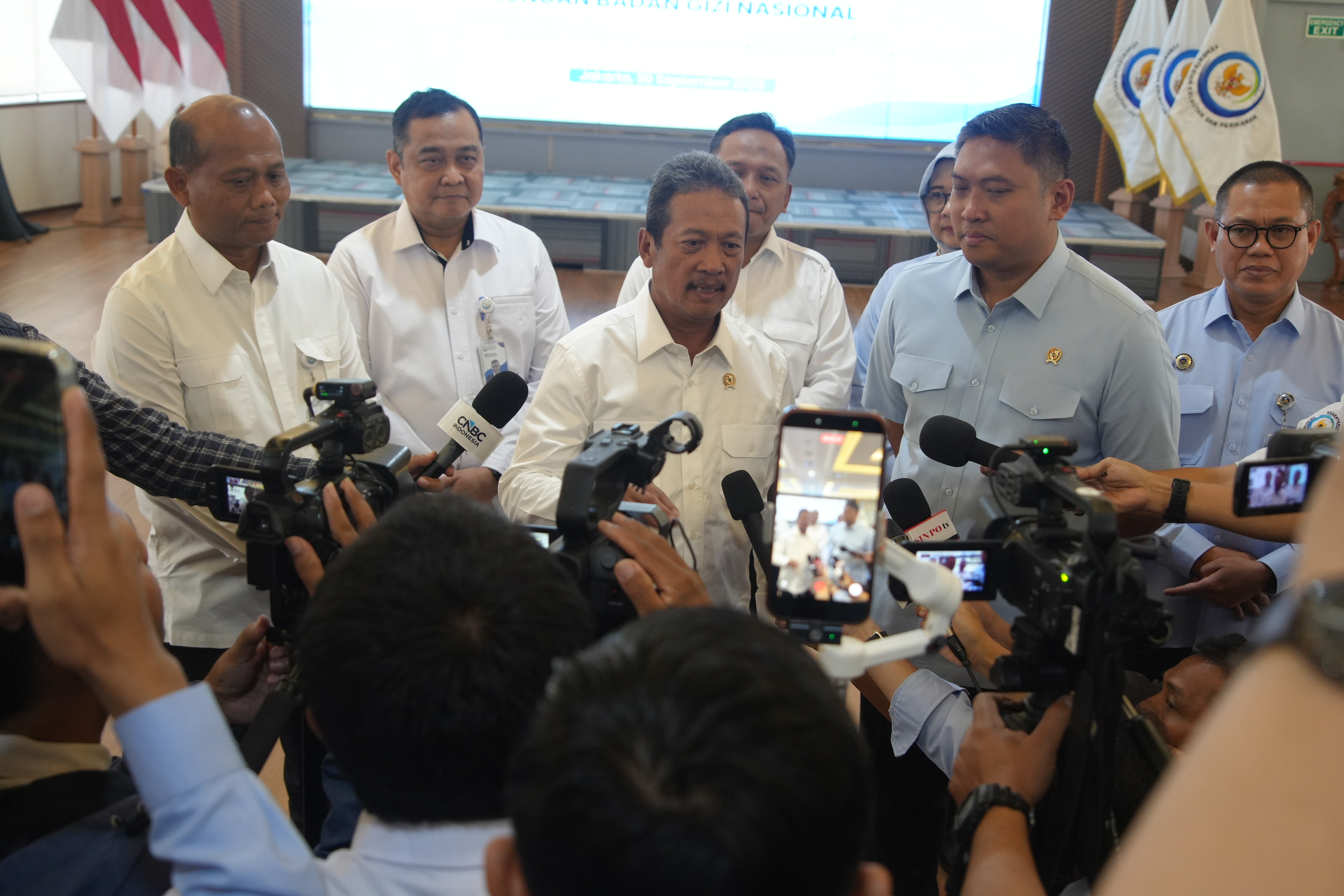 Penandatanganan Kerjasama KKP dengan BGN