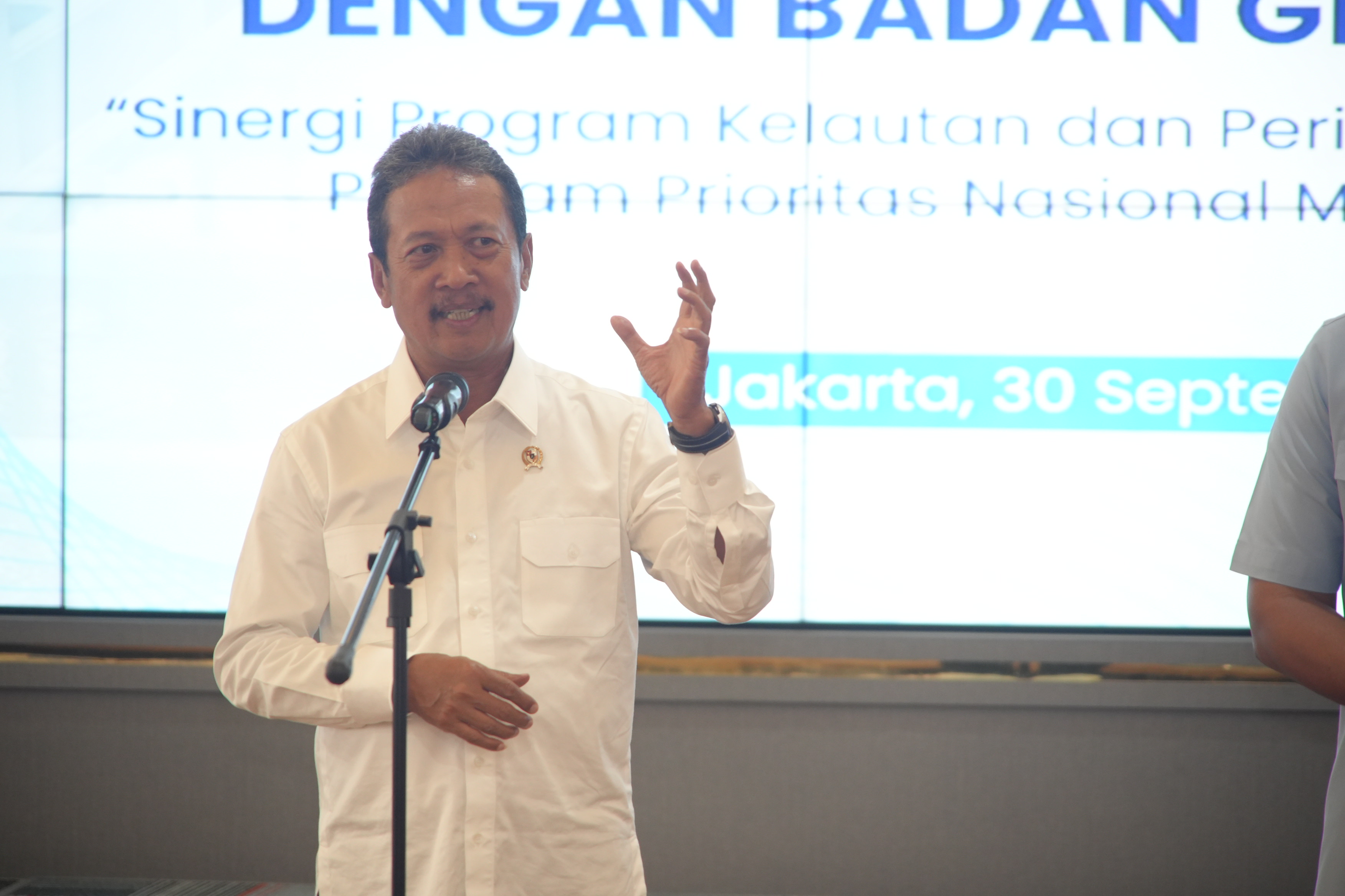 Penandatanganan Kerjasama KKP dengan BGN