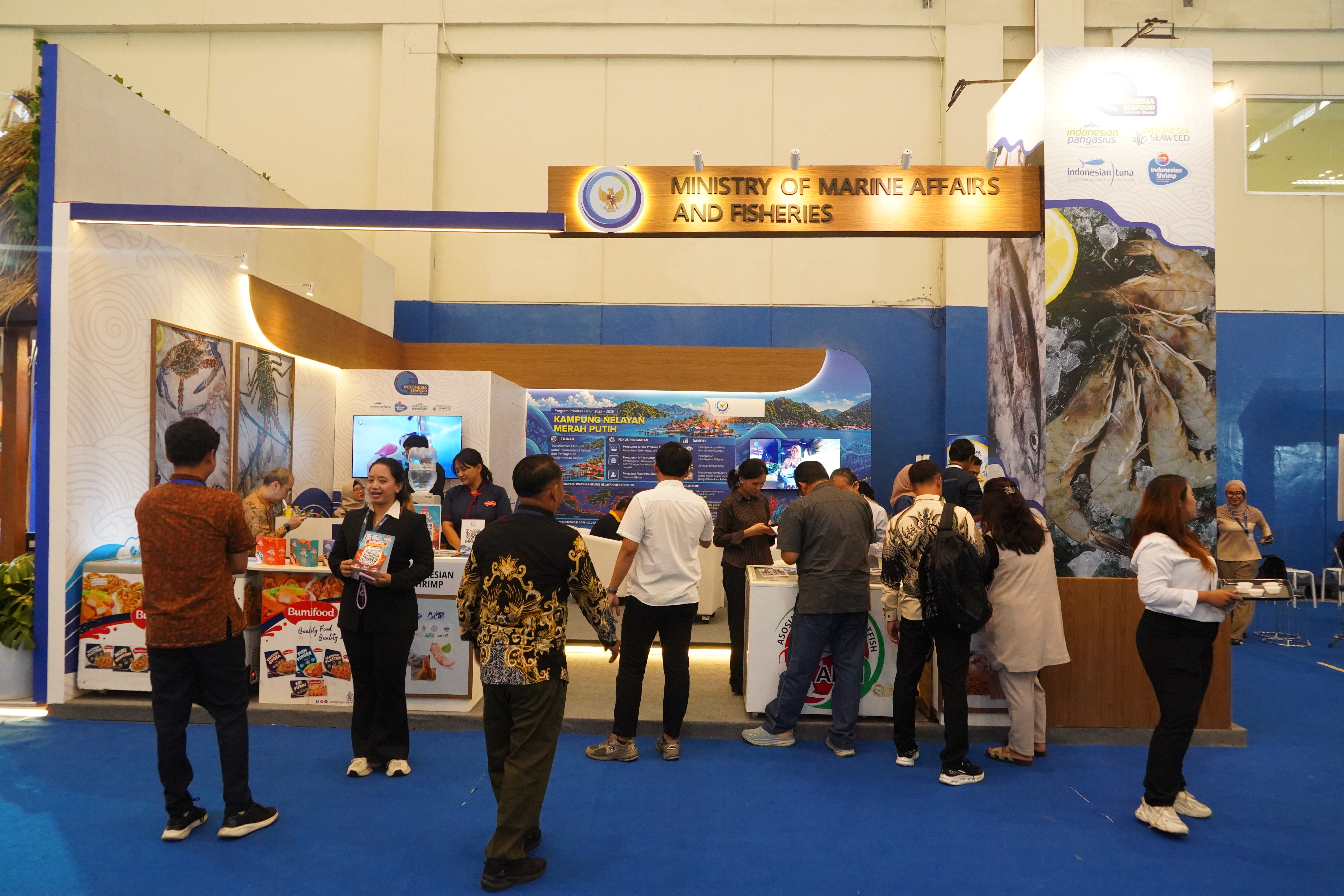 Kementerian Kelautan dan Perikanan hadir pada Trade Expo Indonesia (TEI)